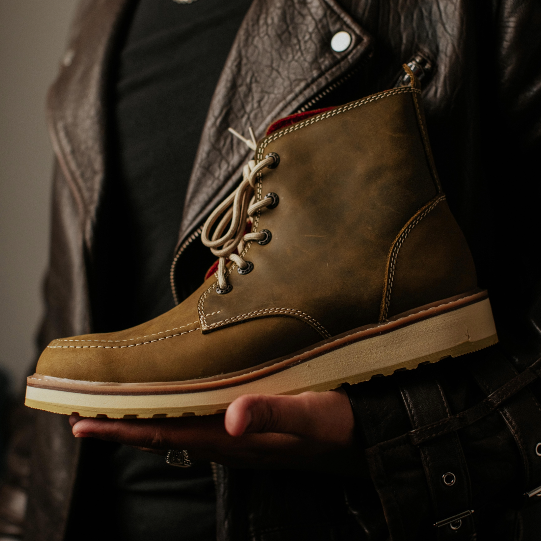 Desert Green Boots